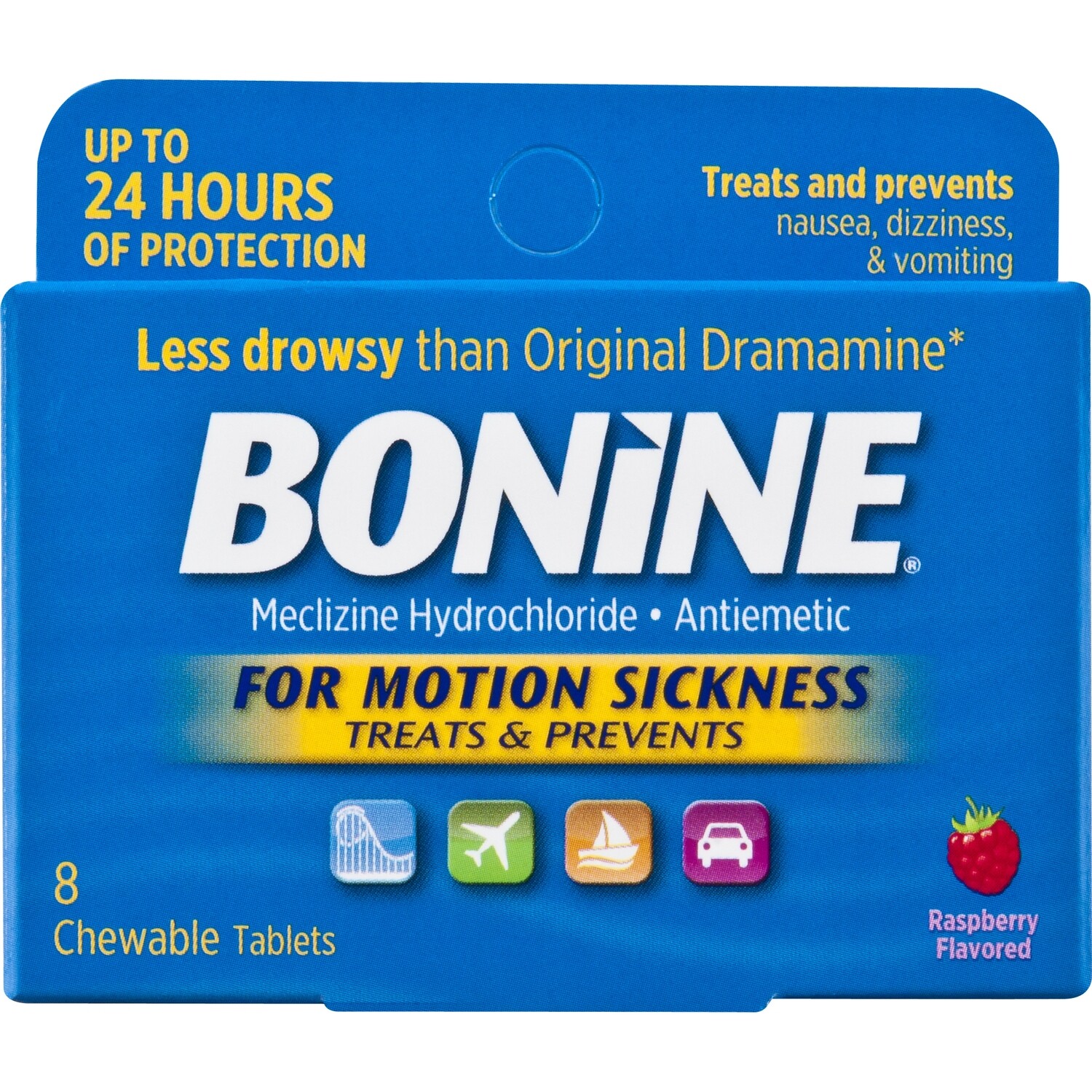 Bonine 25 Mg Chewable Tablet 4ct Bonine 25 Mg Chewable Tablet 4ct