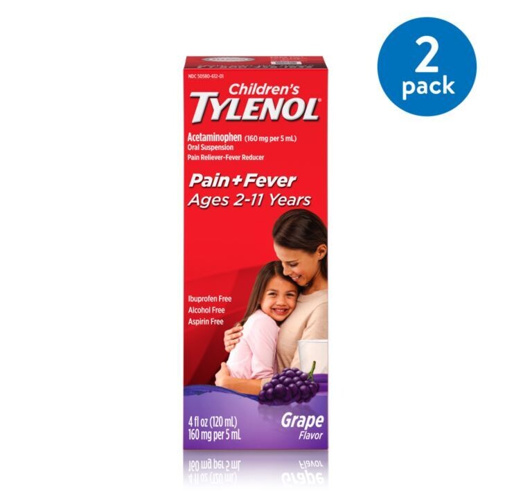 Tylenol Children's Suspension Grape 4oz