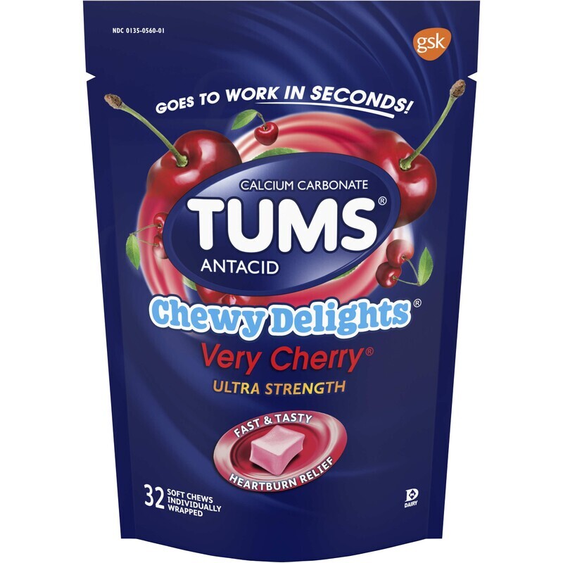 Tums Ultra Strength Chewy Delights 32ct