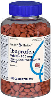 Foster and Thrive Ibuprofen 200 Mg Tablet 1000ct