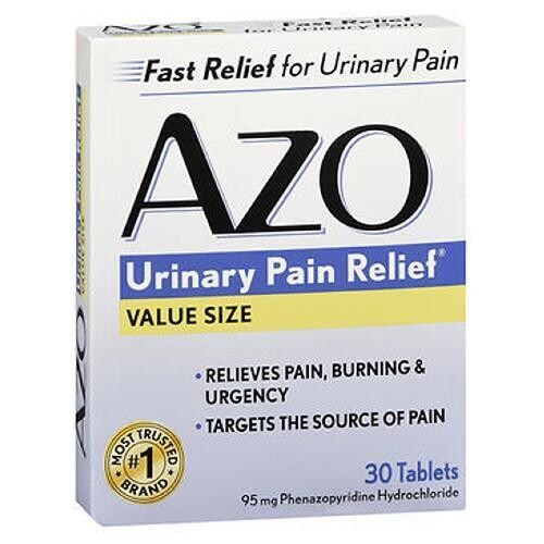 Azo Urinary Pain Relief 95mg Tablets 30ct