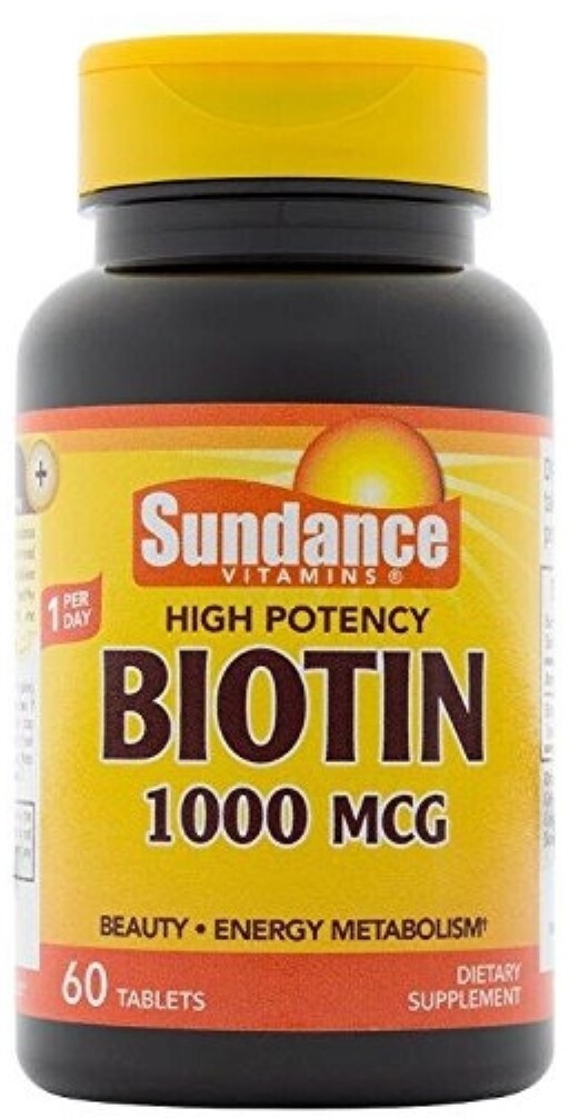 Sundance Biotin 1000mcg Tablets 60ct