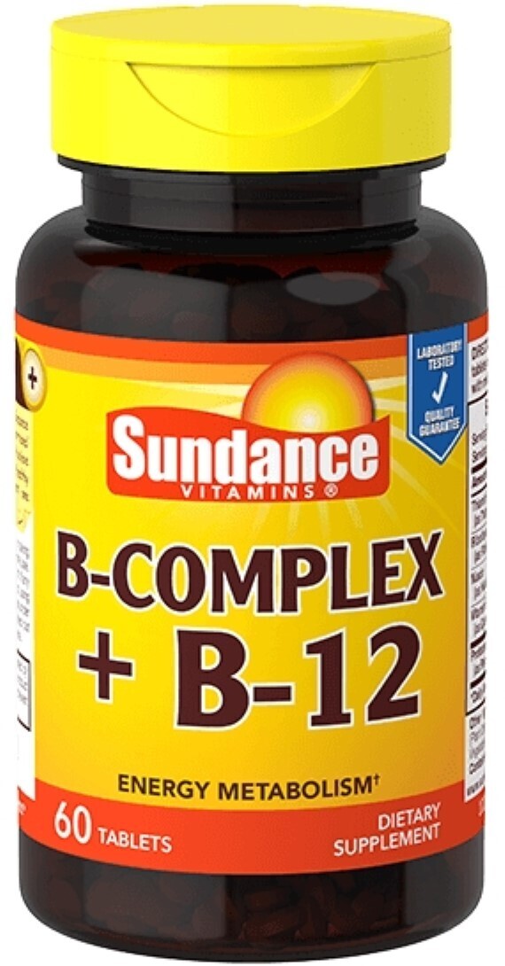 Sundance B-Complex + B-12 Tablets 60ct