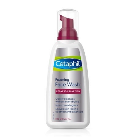 Cetaphil Redness Relieving Foaming Face Wash 8oz