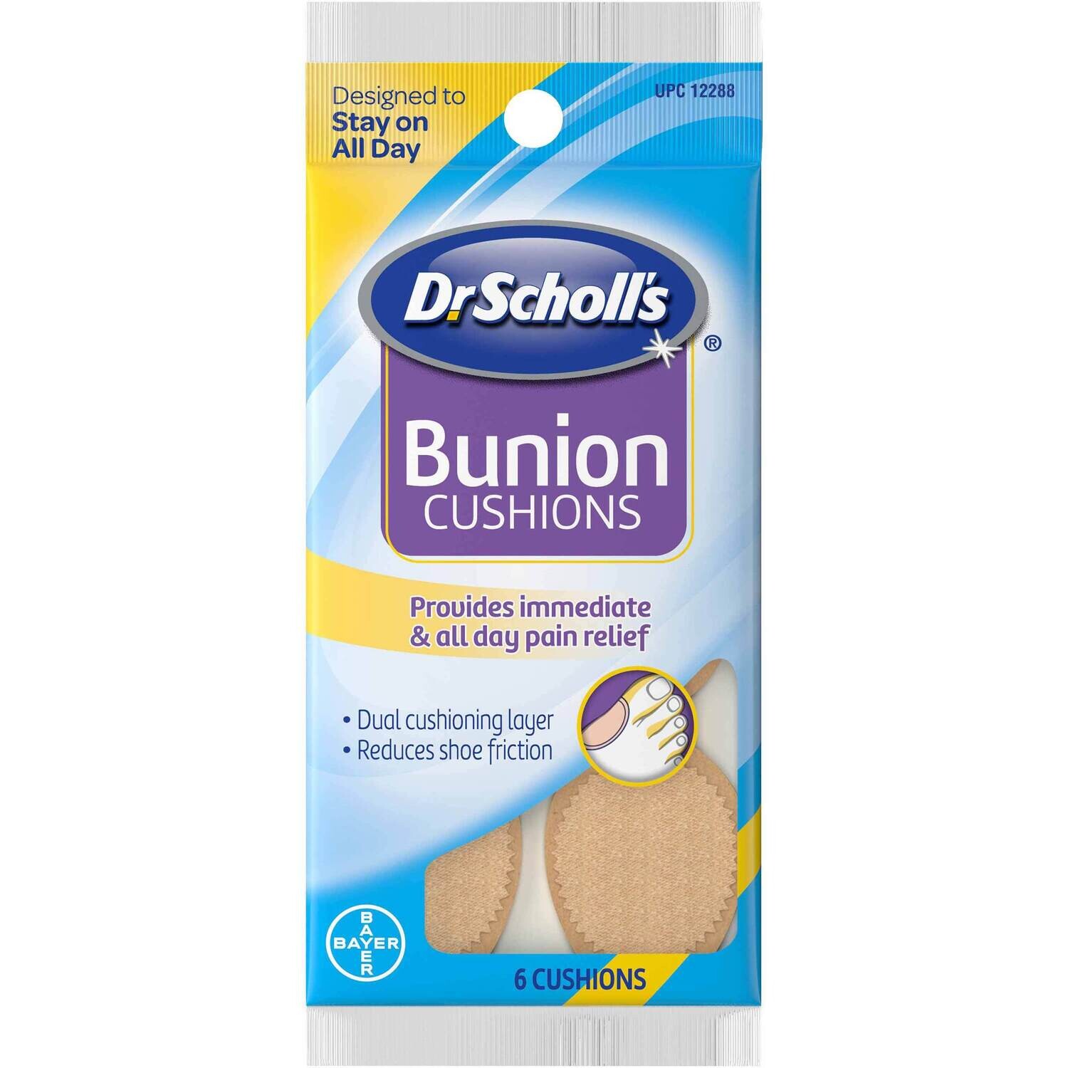 Dr. Scholl&#39;s Bunion Cushions 6ct