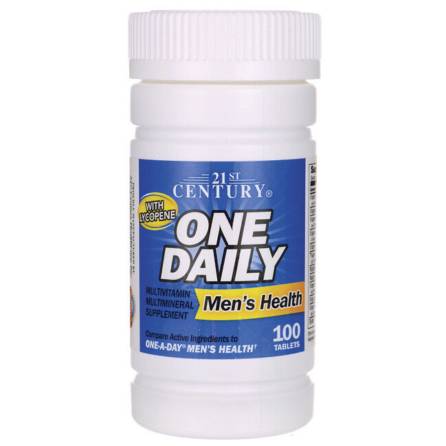 21st Century One Daily Men Tablets 100ct