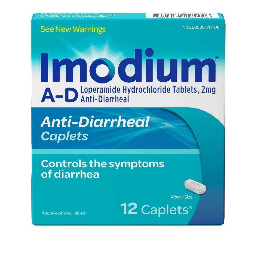 Imodium A-D Caplets 12ct