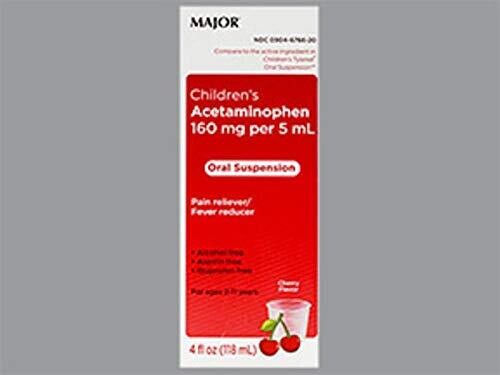 Children's Acetaminophen 160 mg/5 mL 4oz