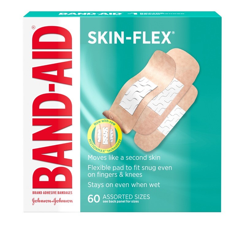 Band-Aid Skin-Flex Assortment 60ct