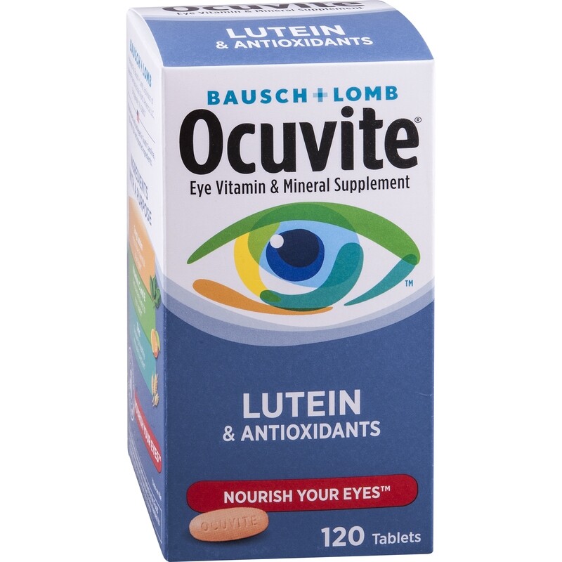 Ocuvite With Lutein Tablets 120ct