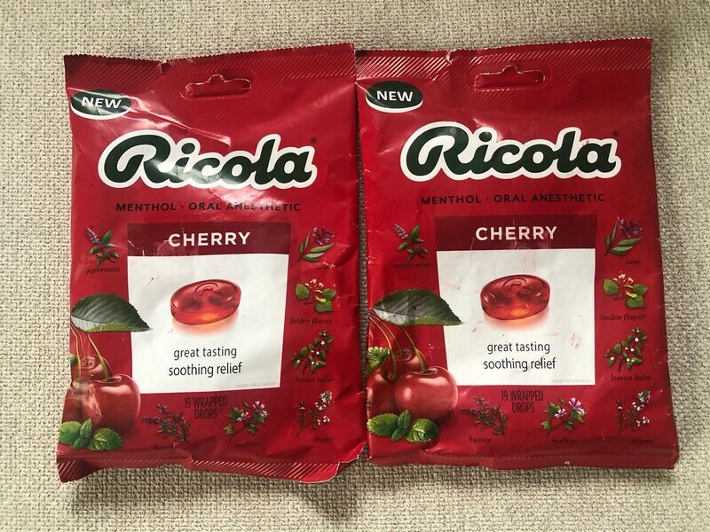 Ricola Cherry Cough Drops 19ct