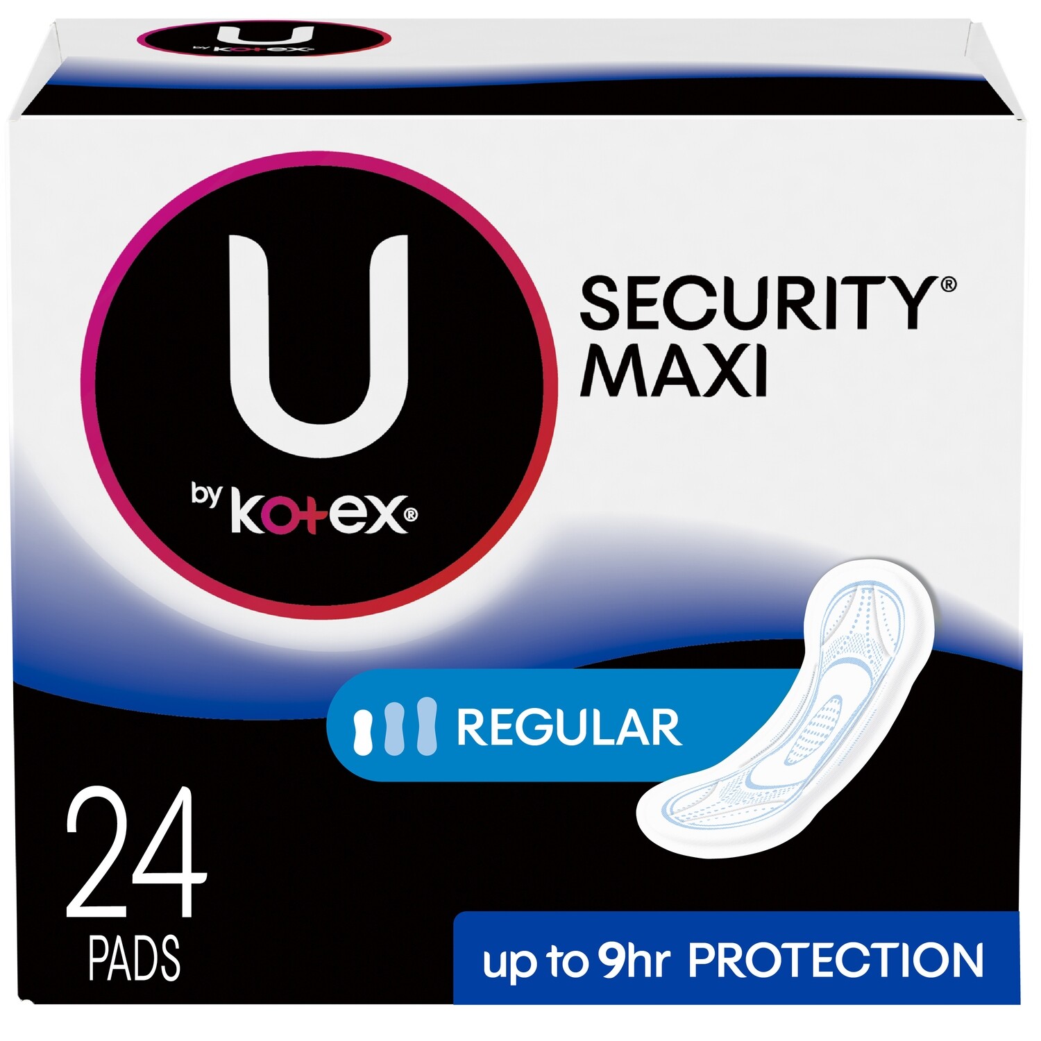 U By Kotex Maxi Pad 24ct