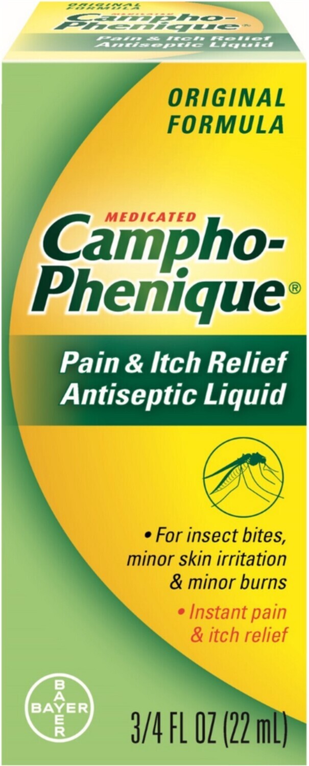 Campho-Phenique Pain &amp; Itch Relief Antiseptic Liquid 0.75fl oz