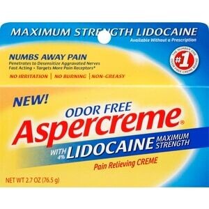 Aspercreme Lidocaine Creme 2.7oz
