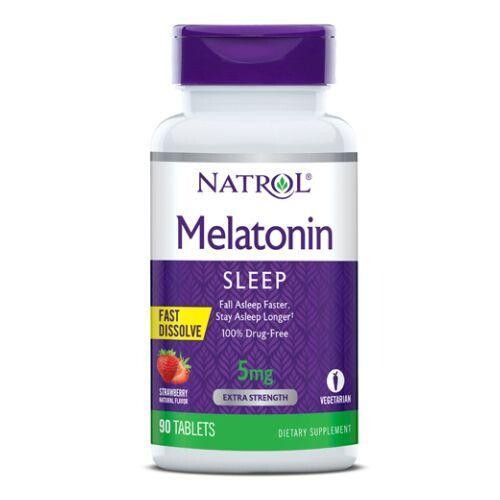 Natrol Melatonin 5mg Fast Dissolve Tablets 90ct
