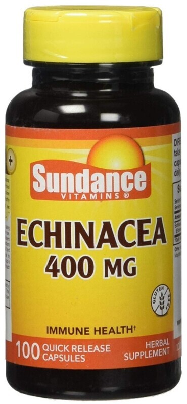 Sundance Echinacea 650mg Capsules 100ct