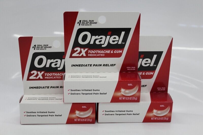 Orajel 2x Toothache Gel 0.25oz