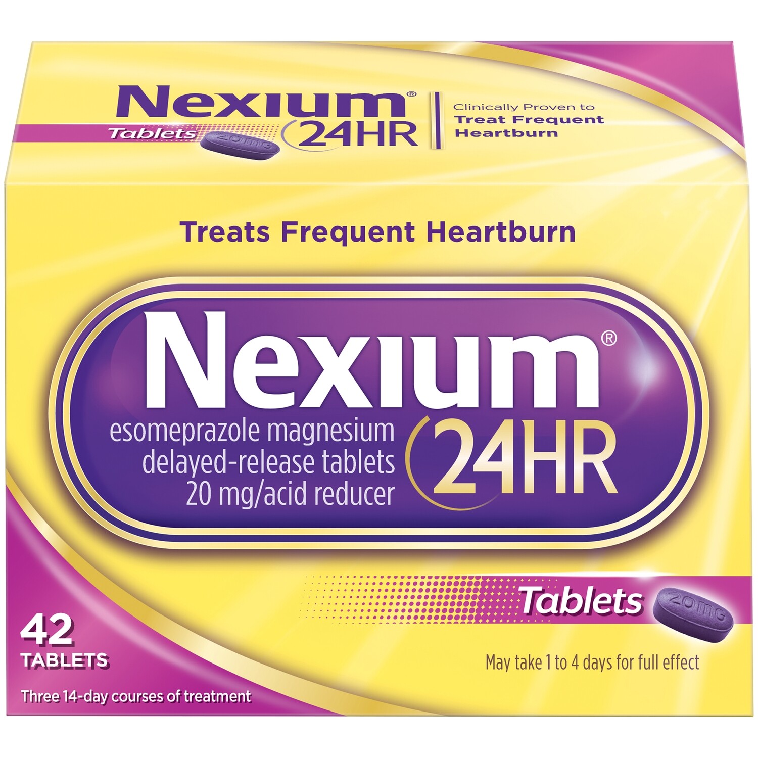 Nexium 24hr 20 Mg Tablet 42ct