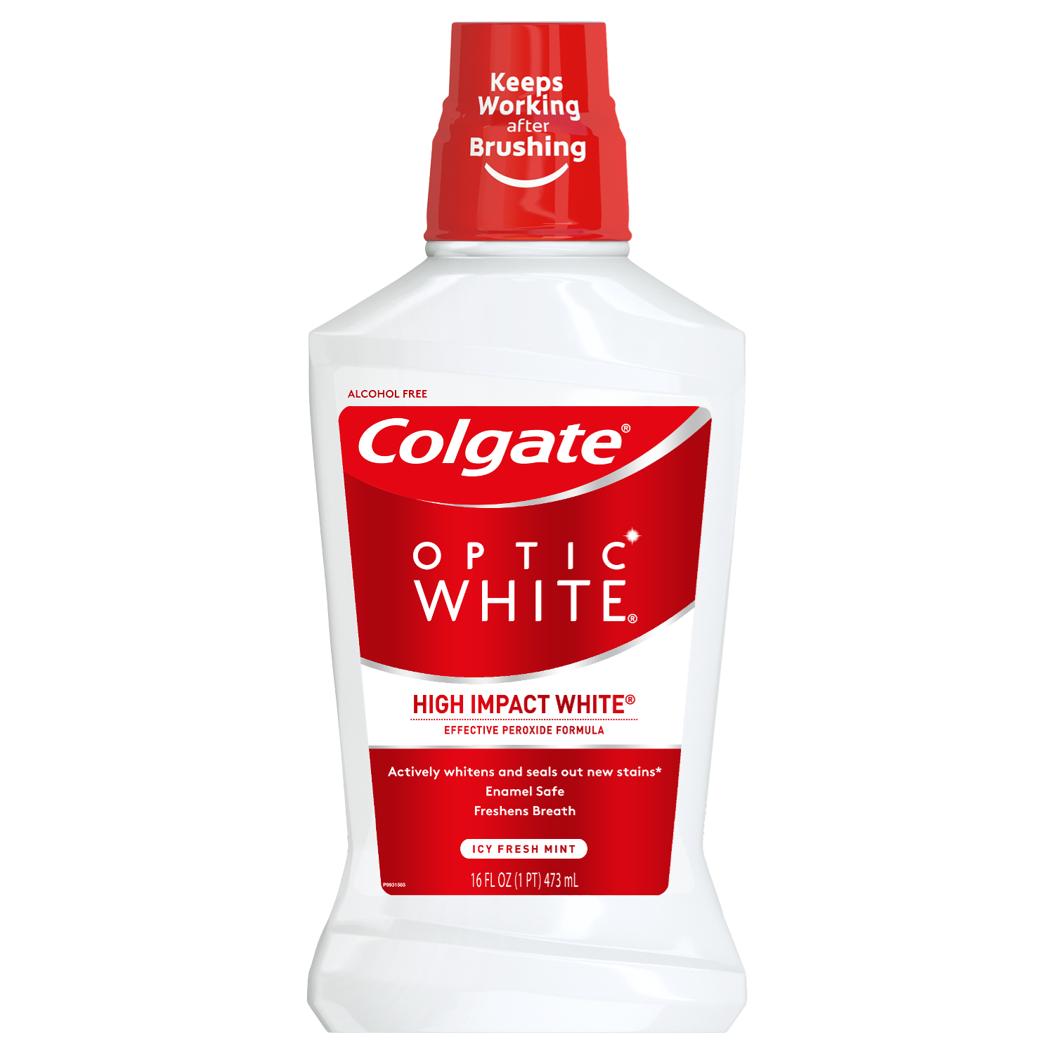 Colgate Optic White Mouth Wash 16oz
