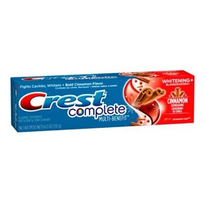 Crest Complete Plus Cinnamon Expressions 6oz