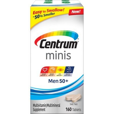 Centrum Men's 50+ Minis 160ct