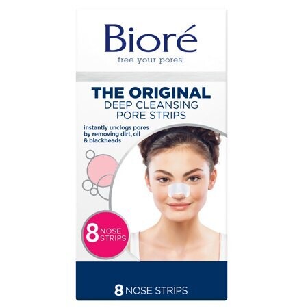 Biore Blackhead Reducing Deep Cleansing Pore Strips 8ct