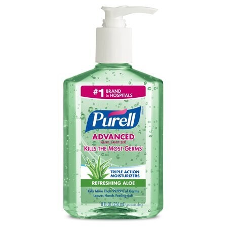 Purell Hand Sanitizer Aloe Pump 8oz
