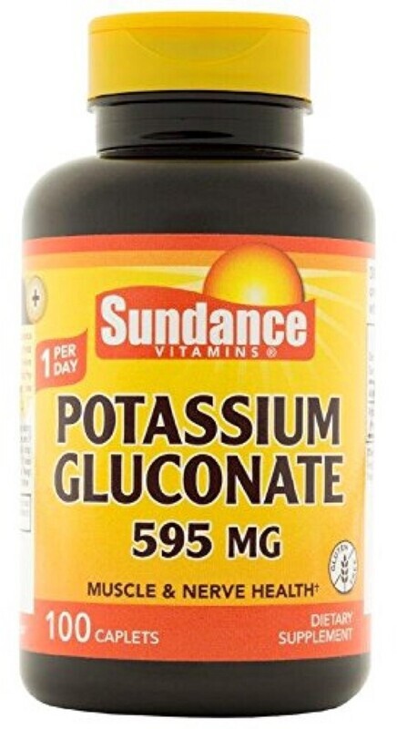 Sundance Potassium 595mg Caplets 100ct