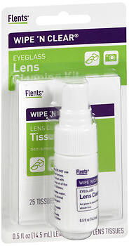 Flents Wipe N Clear Lens Cleaner Pack