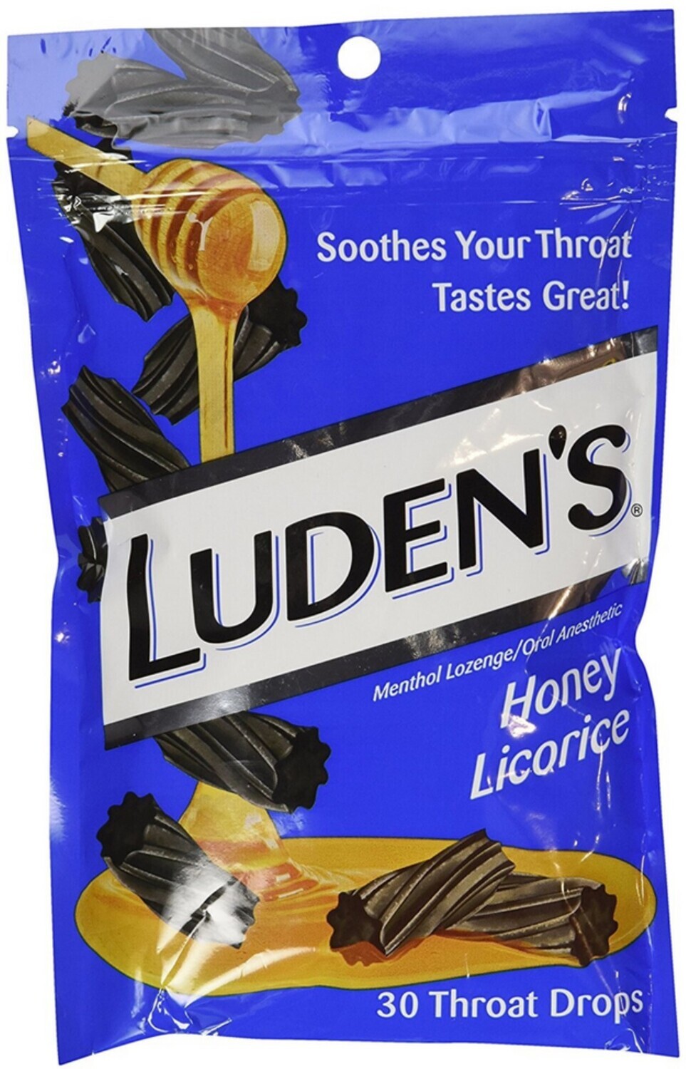 Luden&#39;s Throat Drop Honey Licorice 30ct