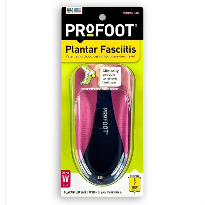 Profoot Plantar Fascitis Insoles Women