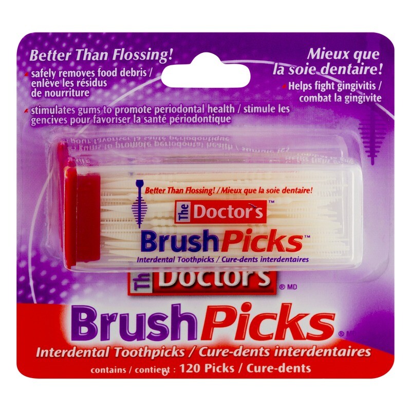 The Doctor's BrushPicks 120ct