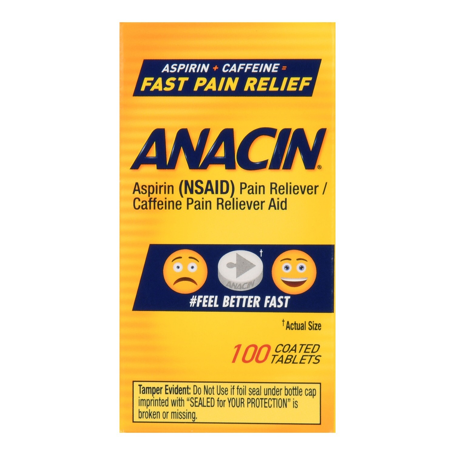 Anacin 400-32 Mg Tablet 100ct