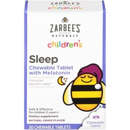 Zarbee&#39;s Children&#39;s Chewable Sleep Tablets with Melatonin