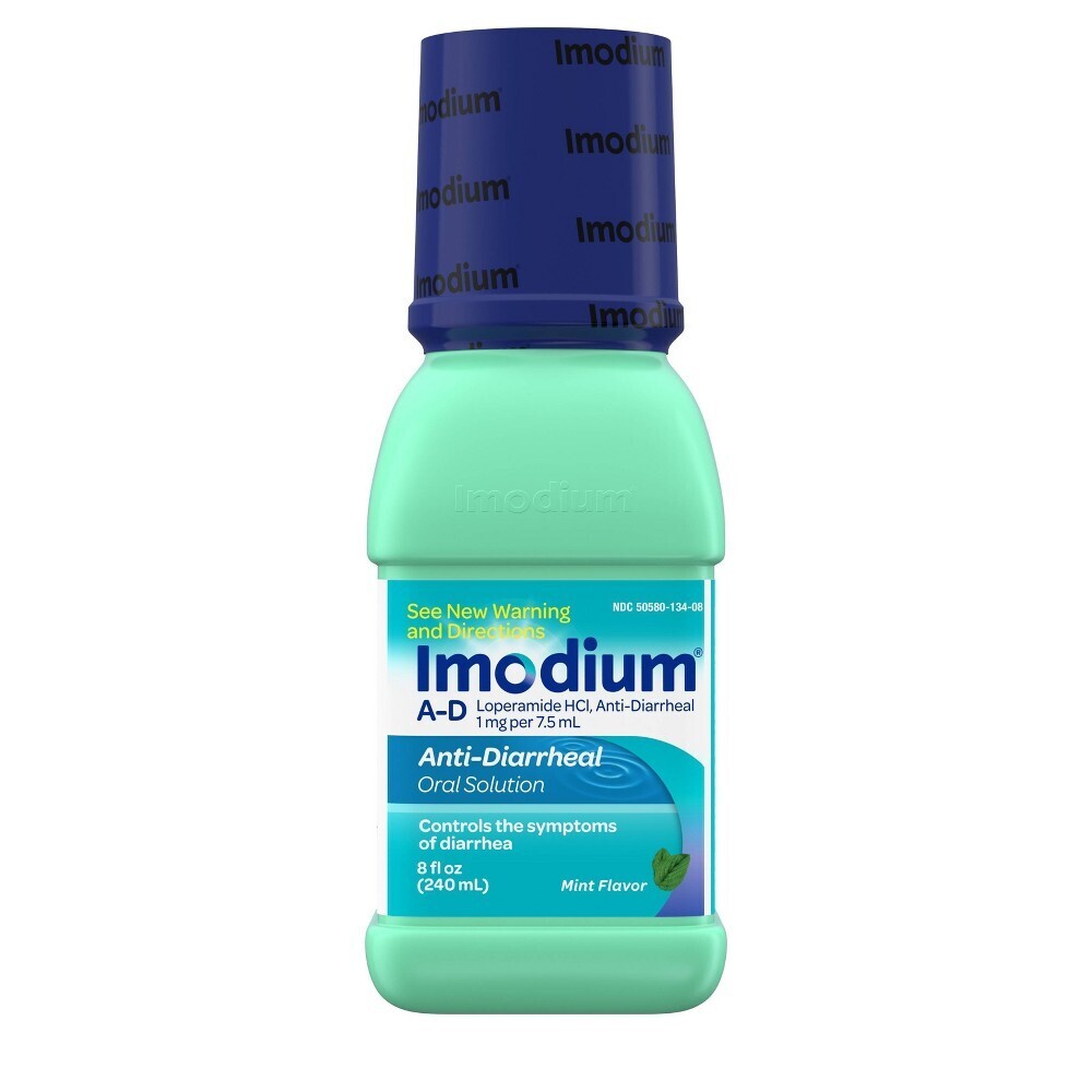 Imodium A-D Liquid Cool Mint  8oz