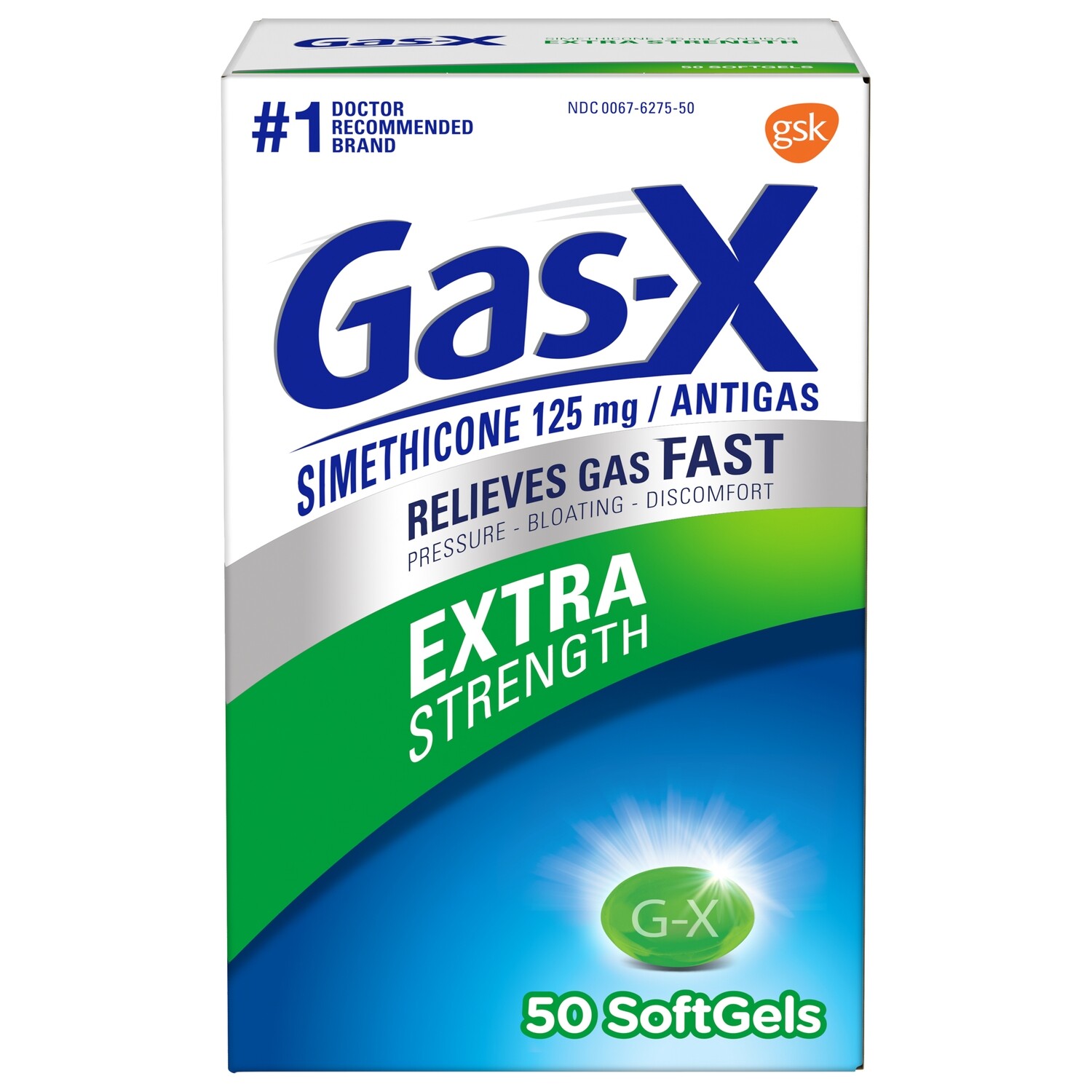 Gas-X Extra Strength Softgel 50ct