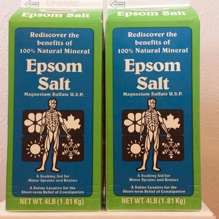 White Mountain Epsom Salt Pouch 4lb White Mountain Epsom Salt Pouch 4lb