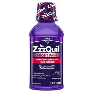 Zzzquil Night Pain Liquid 12fl oz