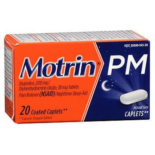 Motrin PM Caplets 20ct