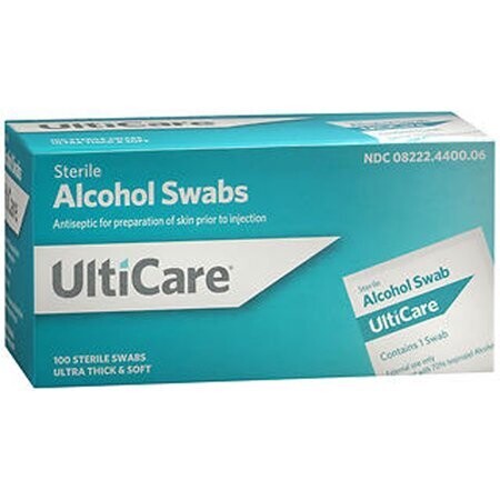 Alcohol 70% Swabs 100ct