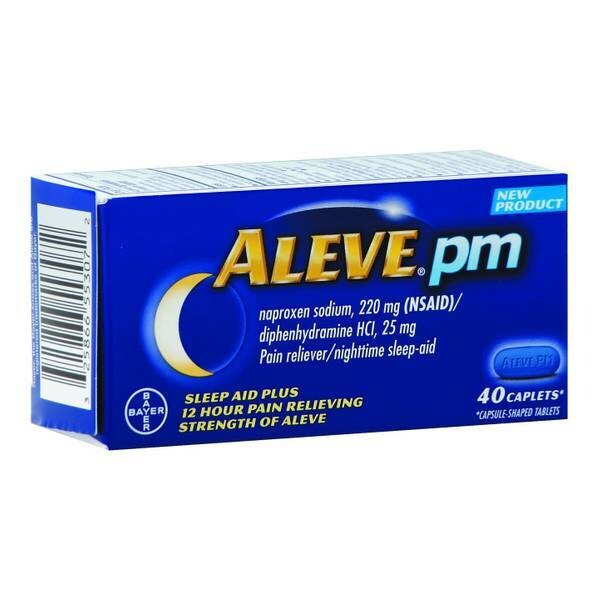 Aleve PM Caplets 50ct