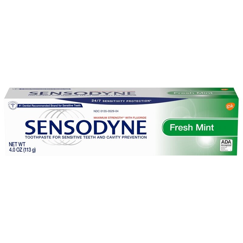 Sensodyne Fresh Mint Toothpaste 4oz