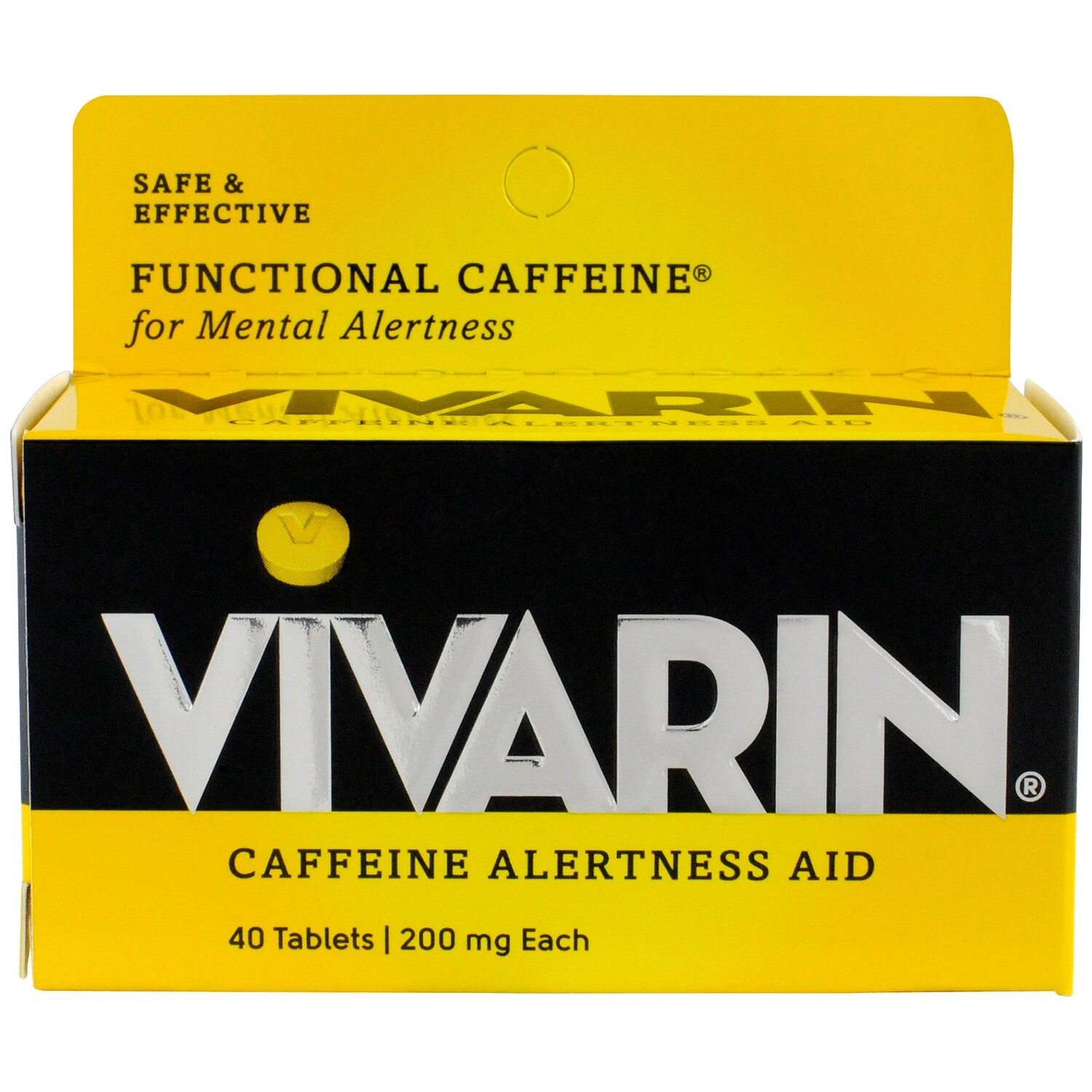Vivarin 200 Mg Tablet 40ct