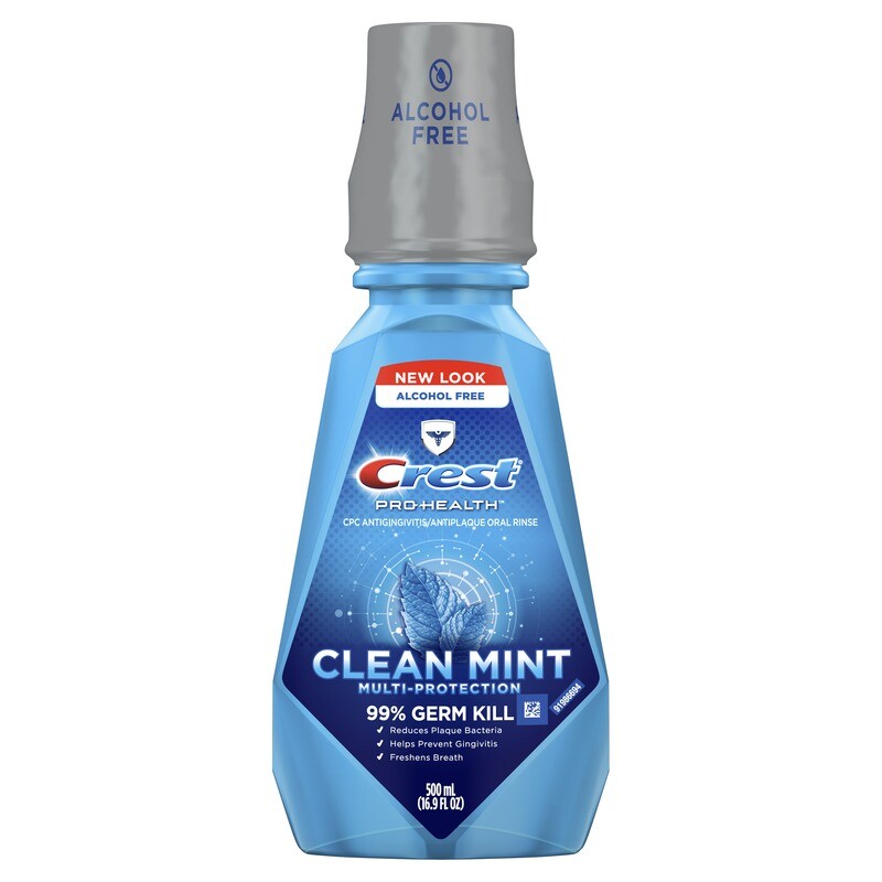 Crest Pro-Health Mouth Wash Clean Mint 500ml