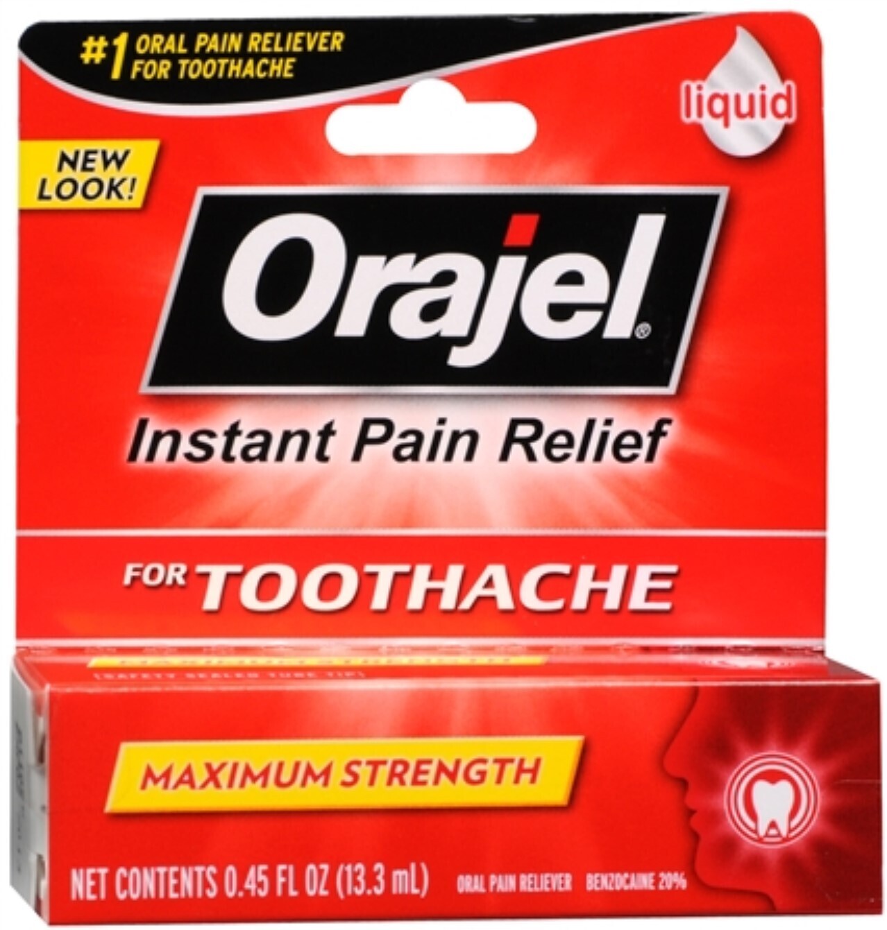 Orajel Maximum Strength Liquid 0.45oz