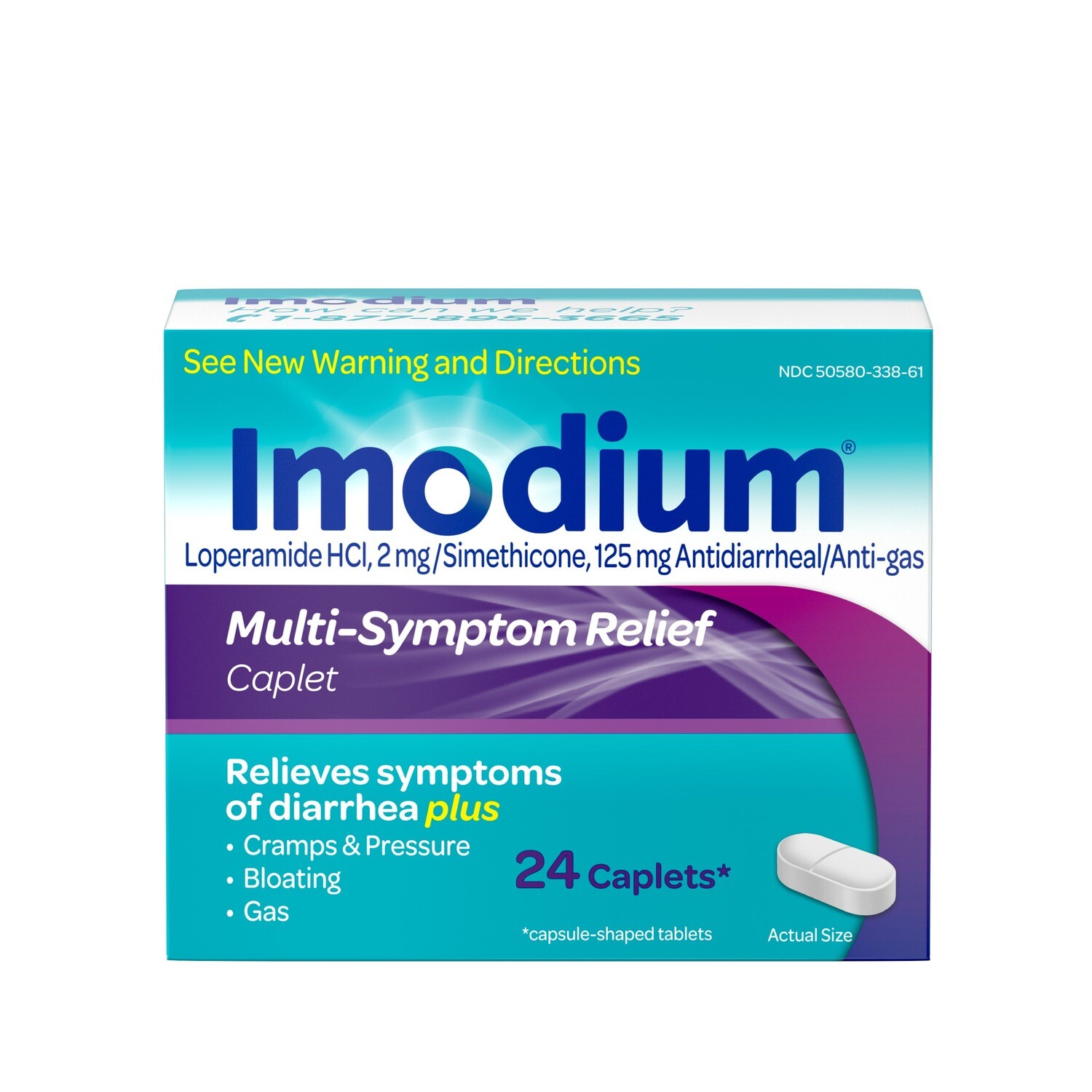 Imodium Multi-Symptom Relief Caplet 24ct
