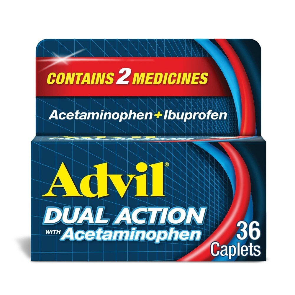 Advil Dual Action 250 Mg-125 Mg 36ct