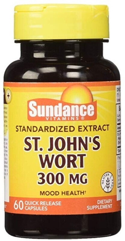 Sundance St. John&#39;s Wort 300mg Capsules 60ct