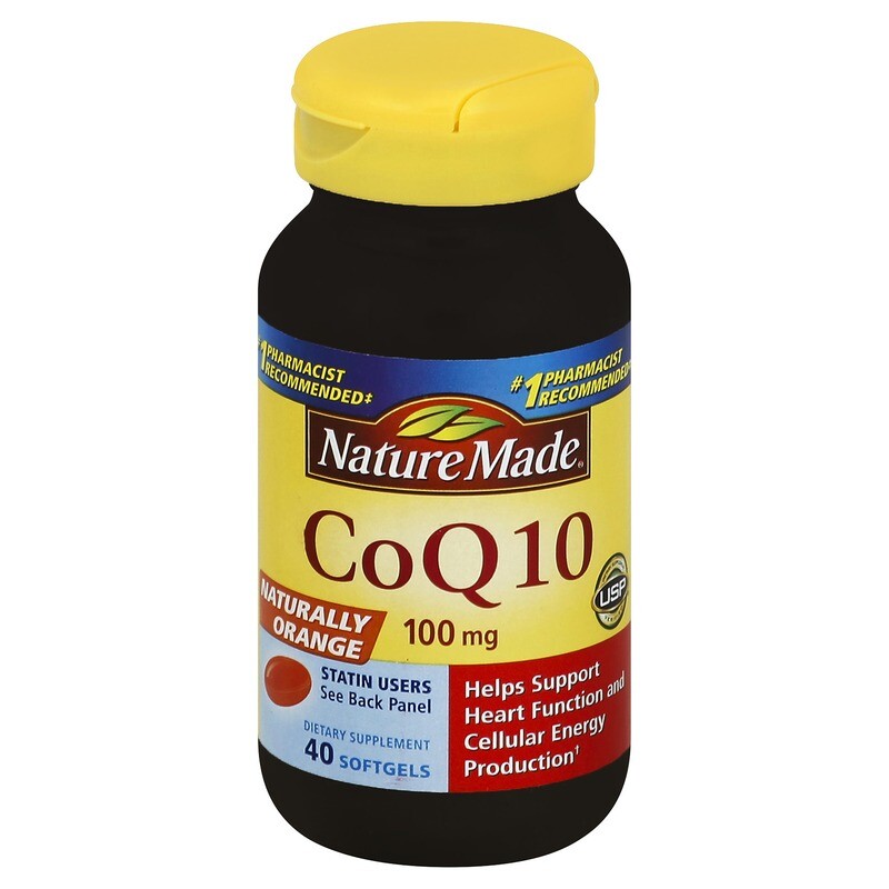 Nature Made CoQ10 Softgel 100mg 40ct