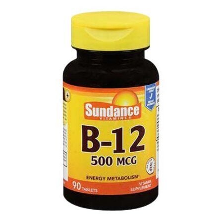 Sundance B-12 500mcg Tablets 90ct